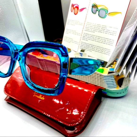 🏆Pomelatto PM0042S ❤️Blue Gorgeous 100% Authentic‼️Made in Italy 🇮🇹🏆‼️ - Picture 13 of 13